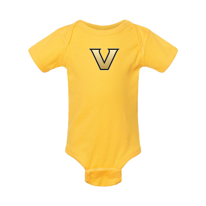 Vanderbilt Commodores  Rabbit Skins Infant Baby Rib Bodysuit